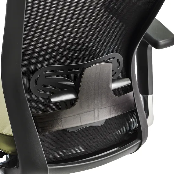 Ergonomska uredska stolica s podesivom lumbalnom potporom
